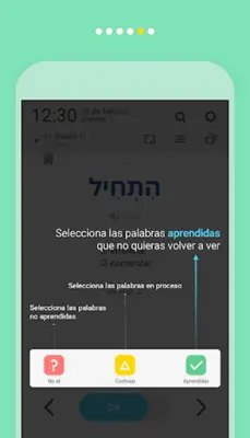 WordBit Hebreo (para hispanohablantes) android App screenshot 1